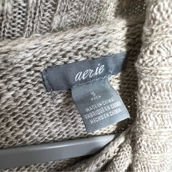 Aerie Open Back Turtleneck Pullover Sweater Size Small - Picture 5 of 7